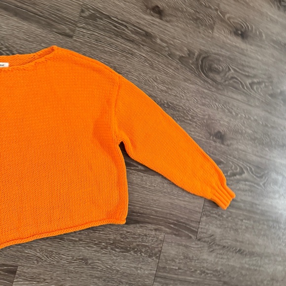 Aerie Orange Sweater New - Picture 4 of 6